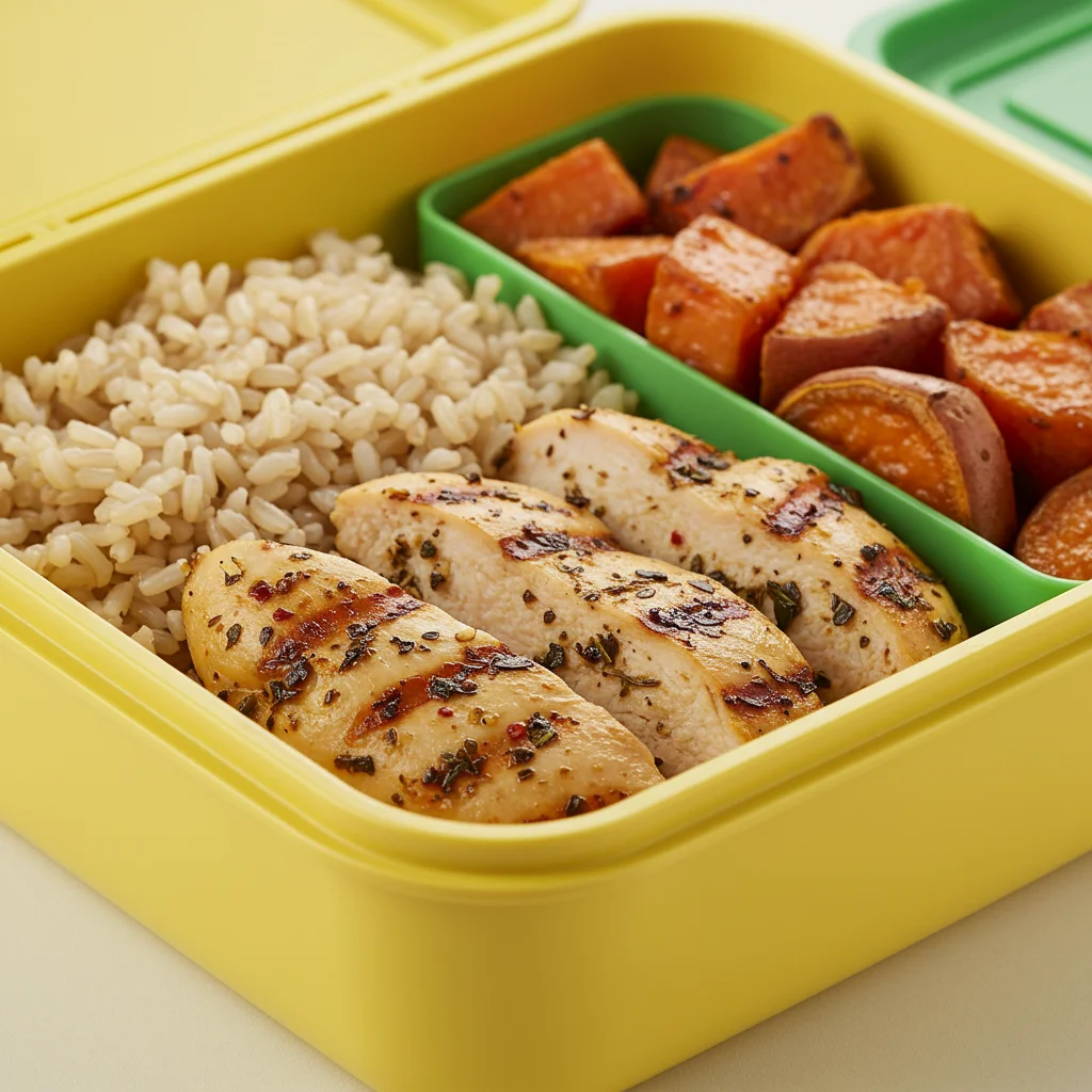 Κοτόπουλο με Γλυκοπατάτα