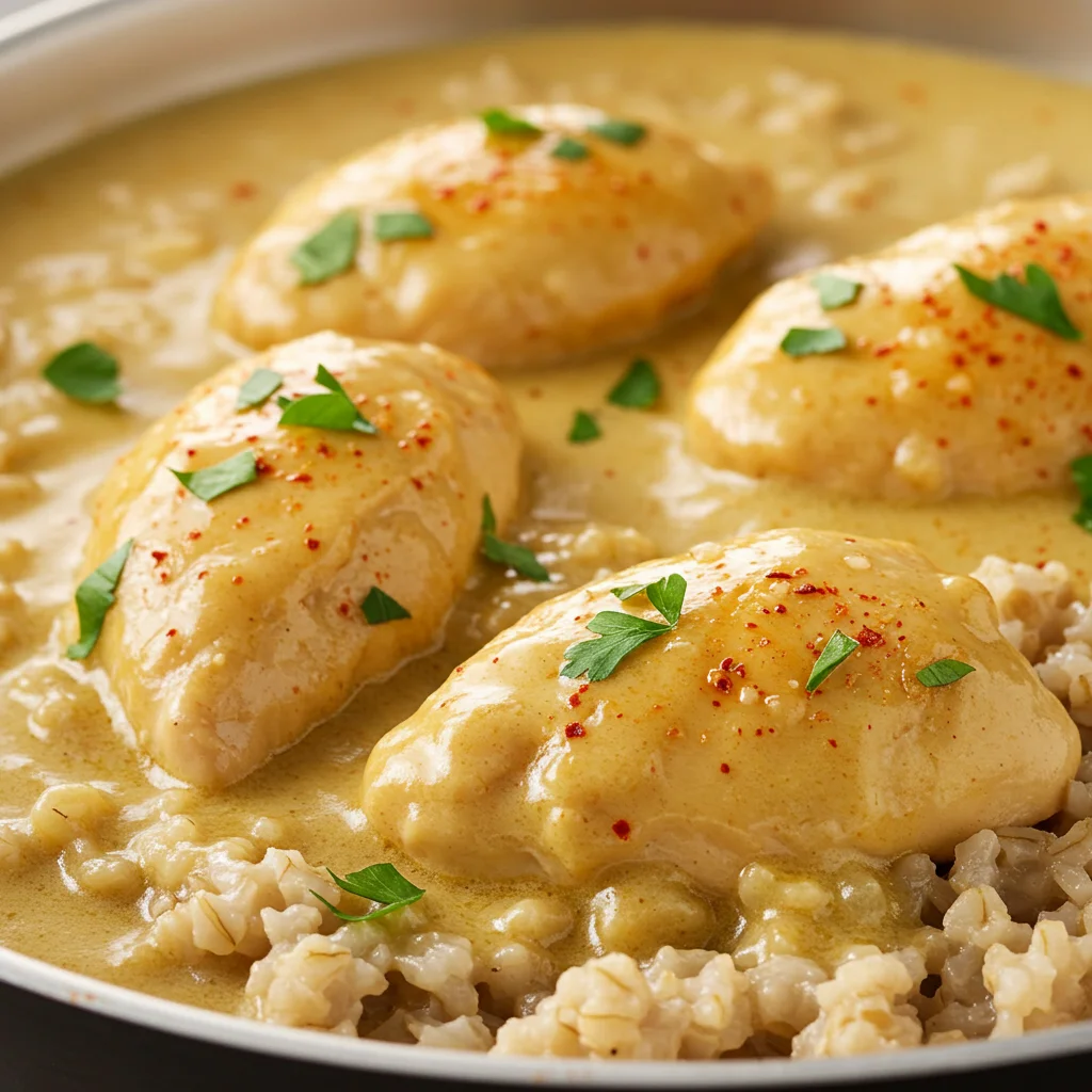 Κρεμώδες Κοτόπουλο με Βρώμη