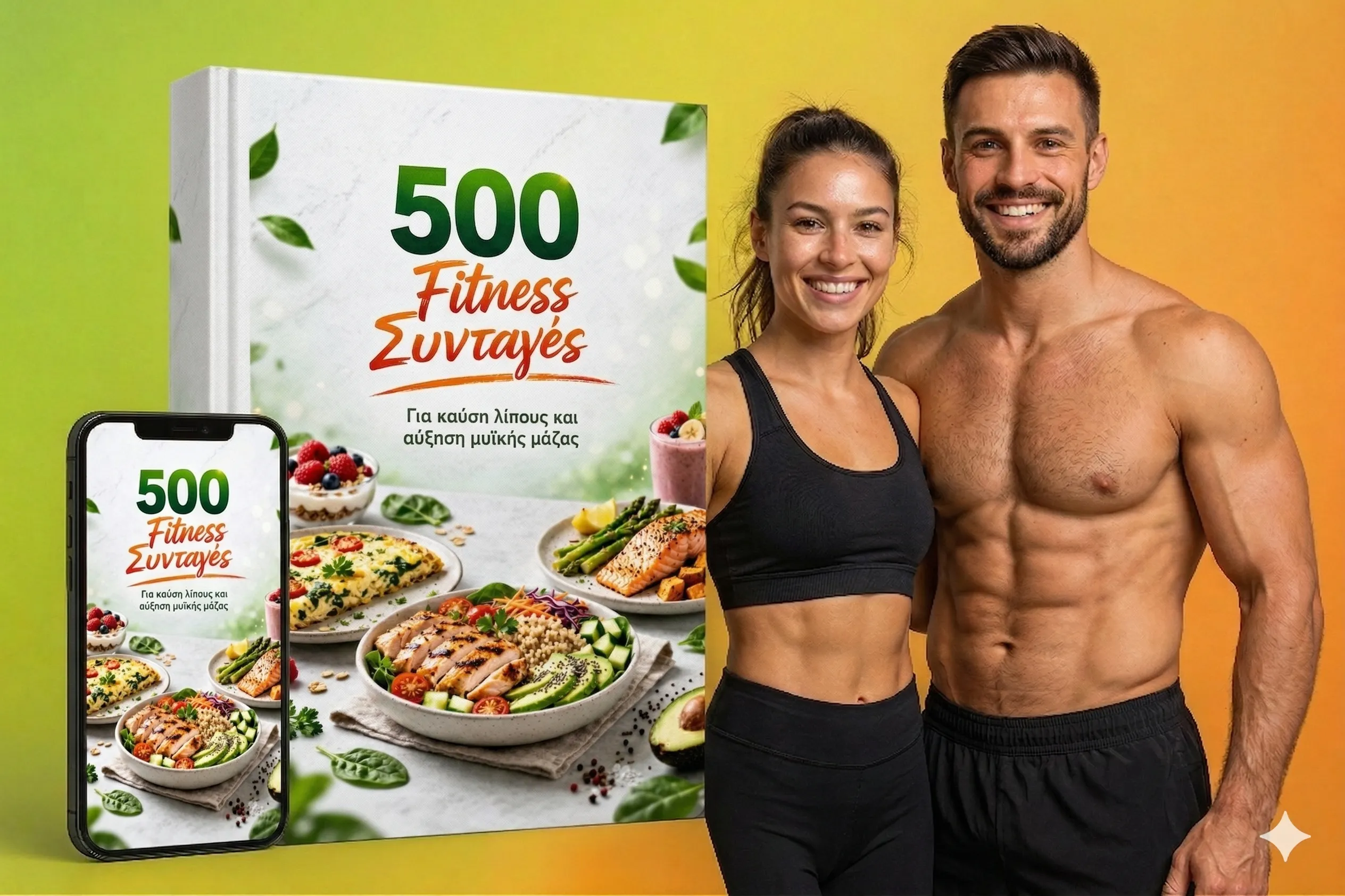 500 Fitness Συνταγές - Βιβλίο Συνταγών